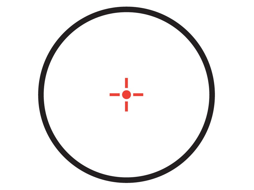 Barska Electro Sight Red Dot Sight 1x 30mm Red Crosshair Dot Reticle