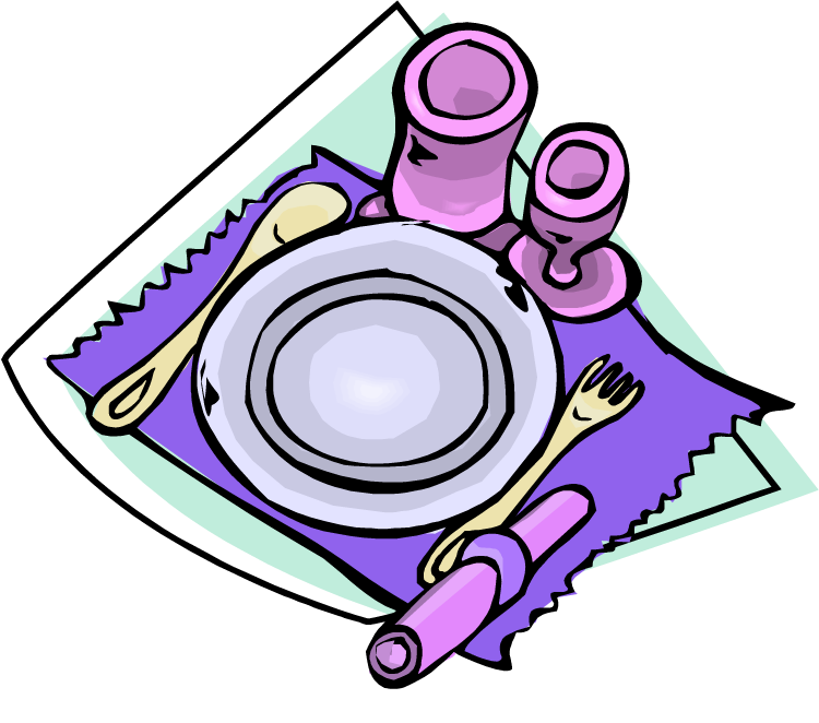 Table Setting Clipart