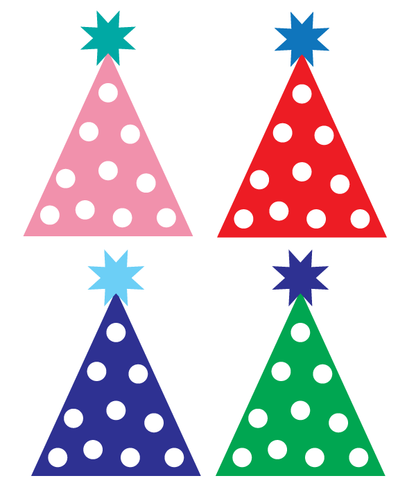 Birthday party hat clipart