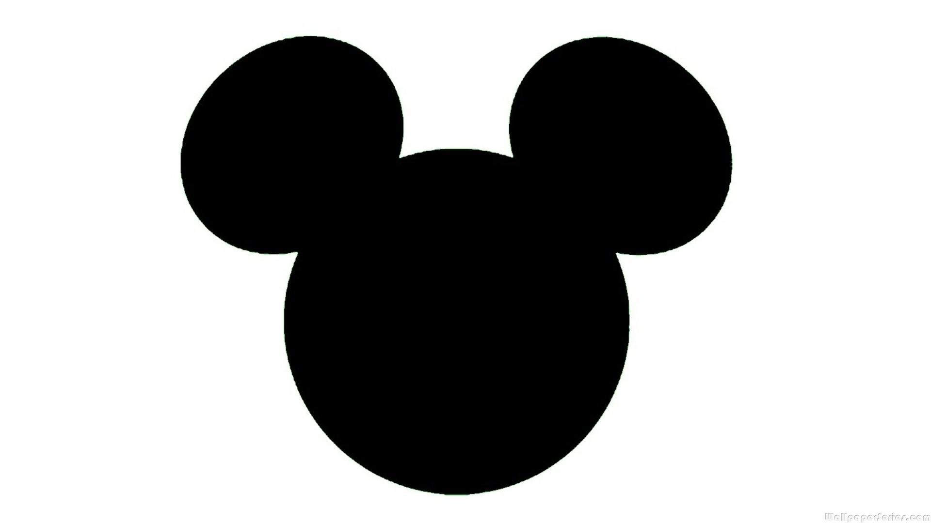 Mickey Mouse Head Silhouette - ClipArt Best - ClipArt Best