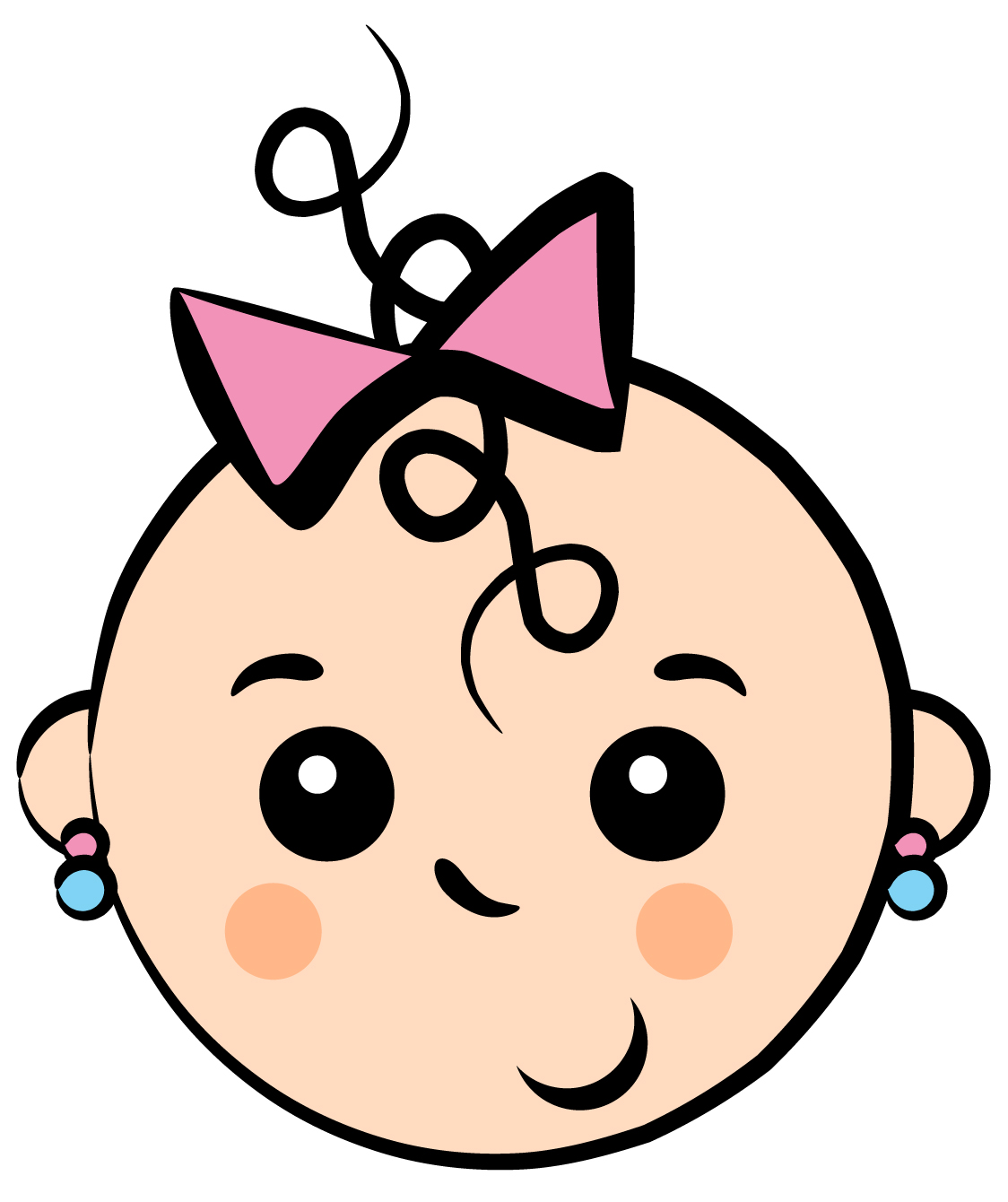 clipart baby face - photo #9