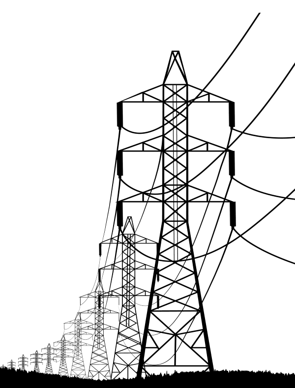 clipart of power lines - photo #39