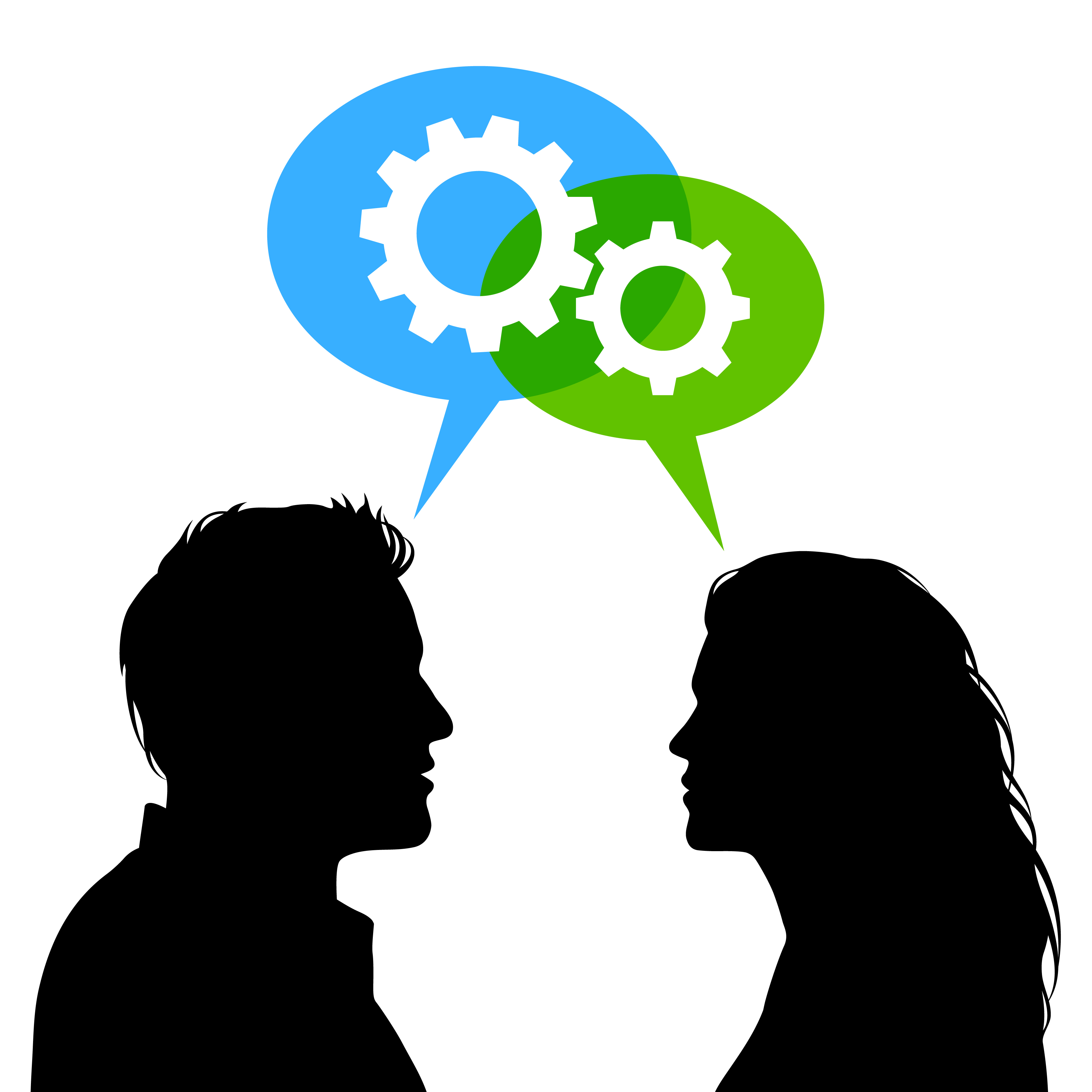 Two People Clipart