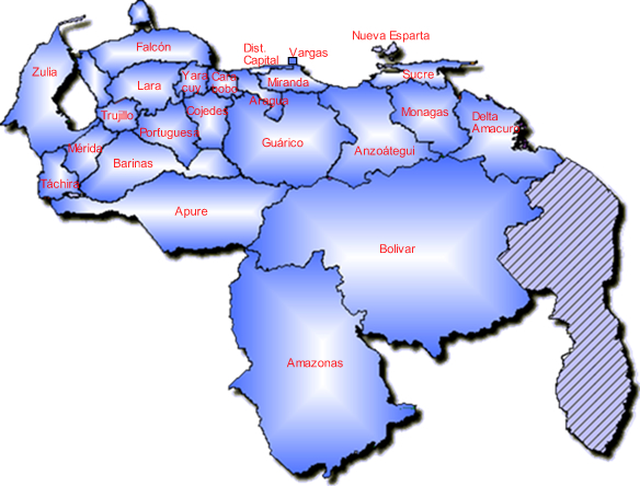 Ciudades y capitales de venezuela