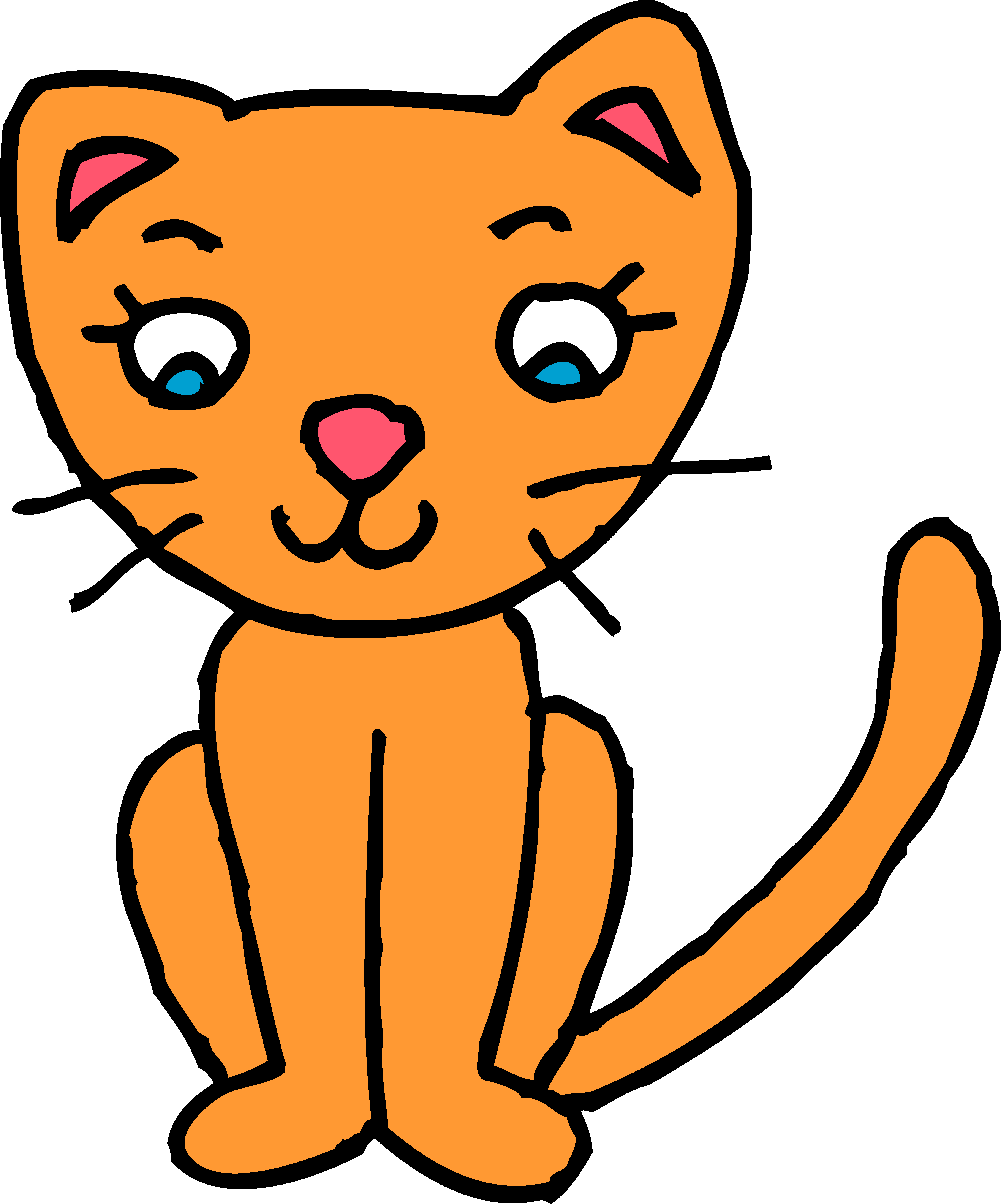 464 views Cat clip art pictures