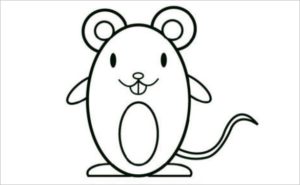 21+ Mouse Templates, Crafts & Colouring Pages Free & Premium