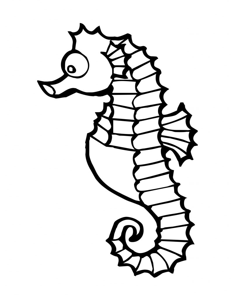 Sea Animals Coloring Pages - Whataboutmimi.com