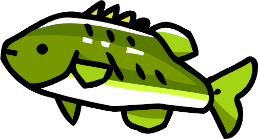 Image - Bass Fish.png | Scribblenauts Wiki | Fandom powered by Wikia