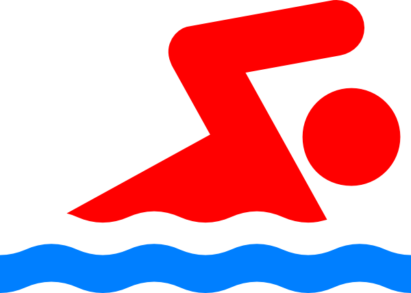 Cartoon Person Swimming