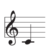 Music Notes: bass and treble clef flashcards