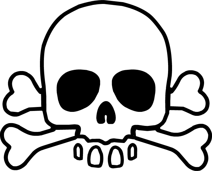 Drawings Of Skull And Crossbones - ClipArt Best