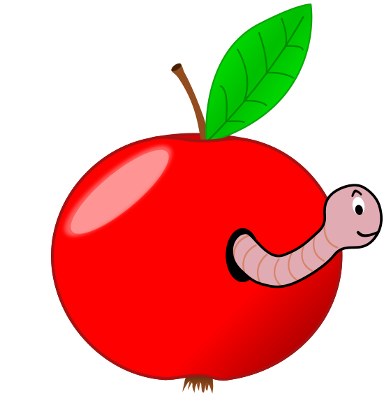 funny worm clipart - photo #29