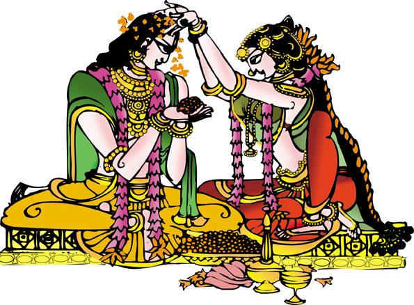 Iwcc41 Indian Wedding Clipart Colour Today 1581739062 Download Here