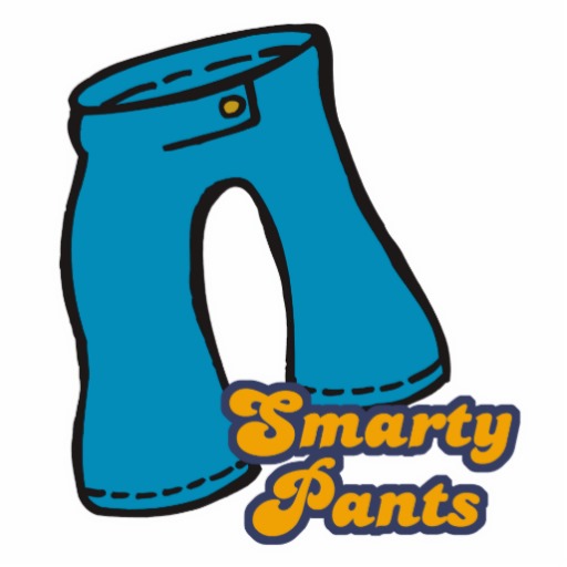 smarty pants photo cut out from Zazzle.
