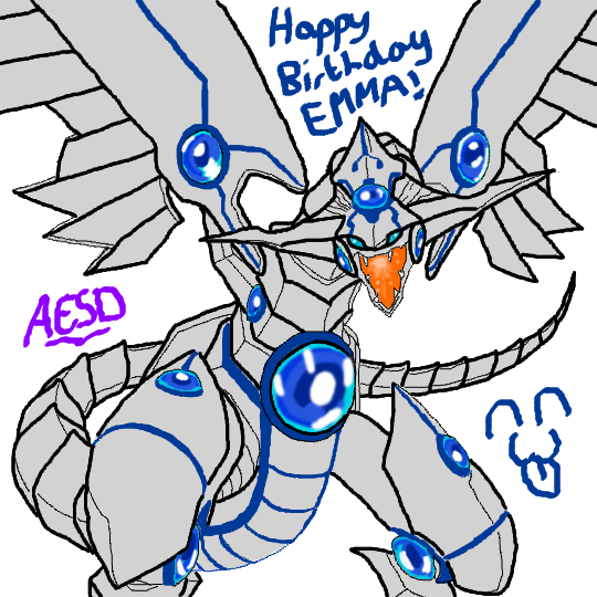 Sin-Malefic Blue-Eyes White Dragon by AESD