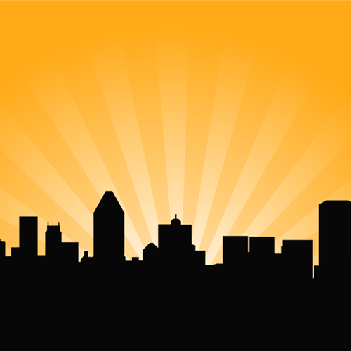 City Skyline Vector Background » Background Labs - ClipArt ...