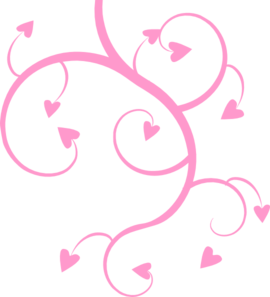 Flower Hearts clip art - vector clip art online, royalty free ...