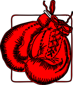 Boxing Gloves clip art - vector clip art online, royalty free ...