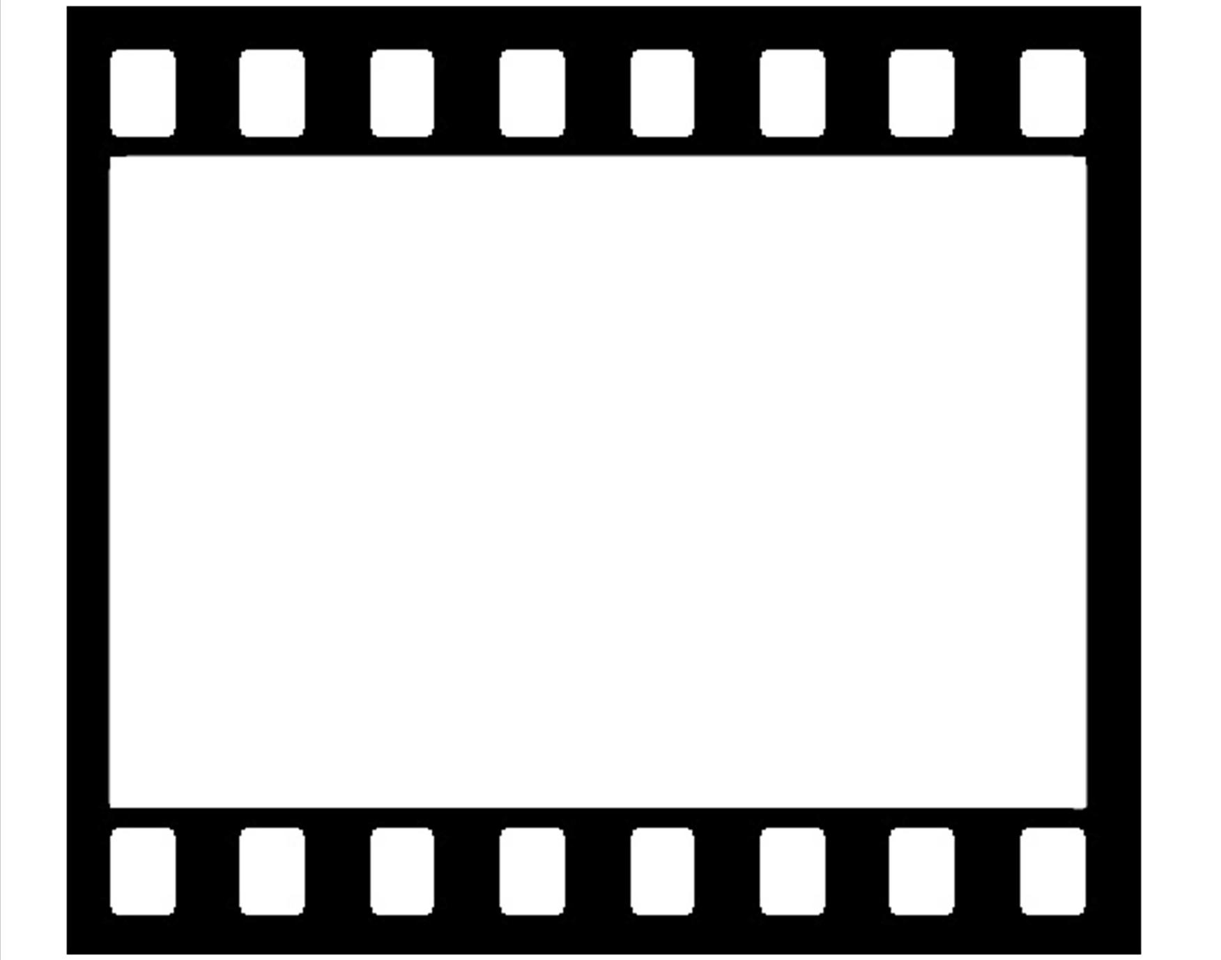 Film strip clipart frame