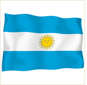 Argentina flag clipart