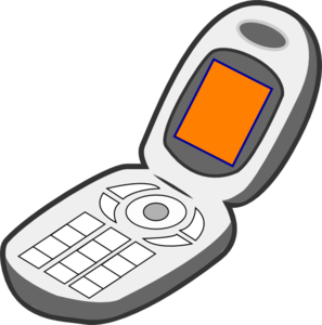 Cell Phone Clipart Black And White - Free Clipart ...