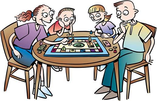 549 views Family Game Night Clip Art