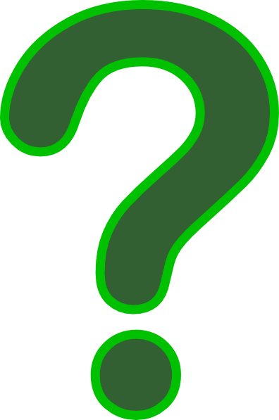 Green Question Mark Clip Art - Free Clipart Images