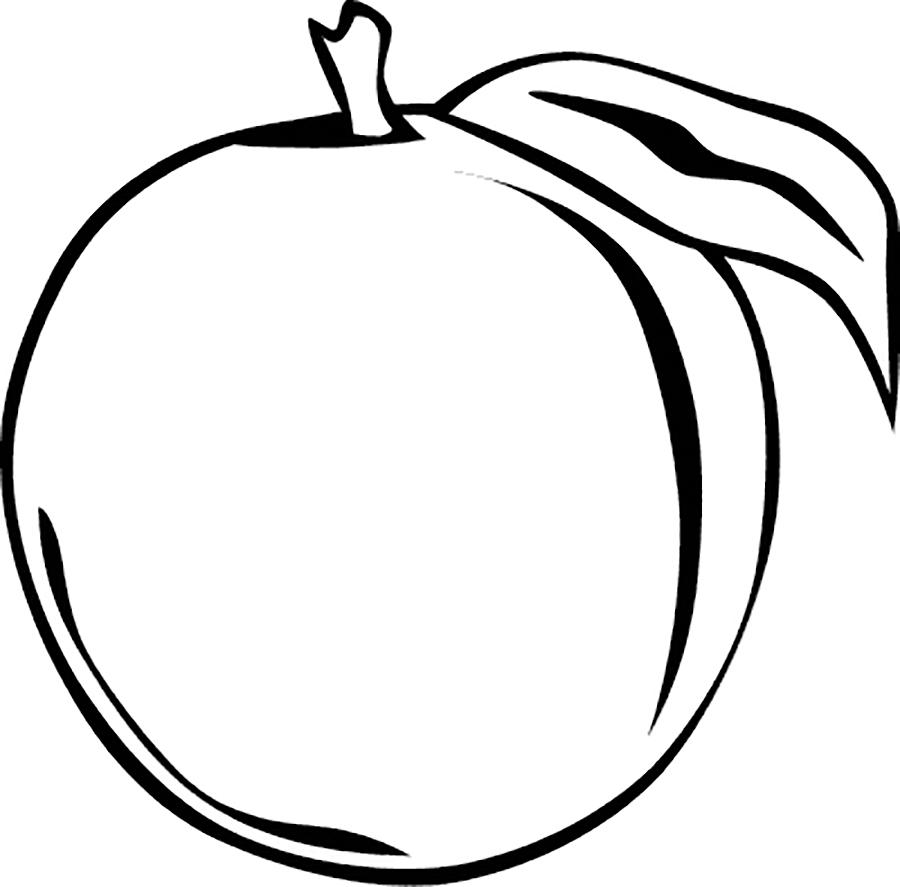 fruits and vegetables Free Coloring pages online print.