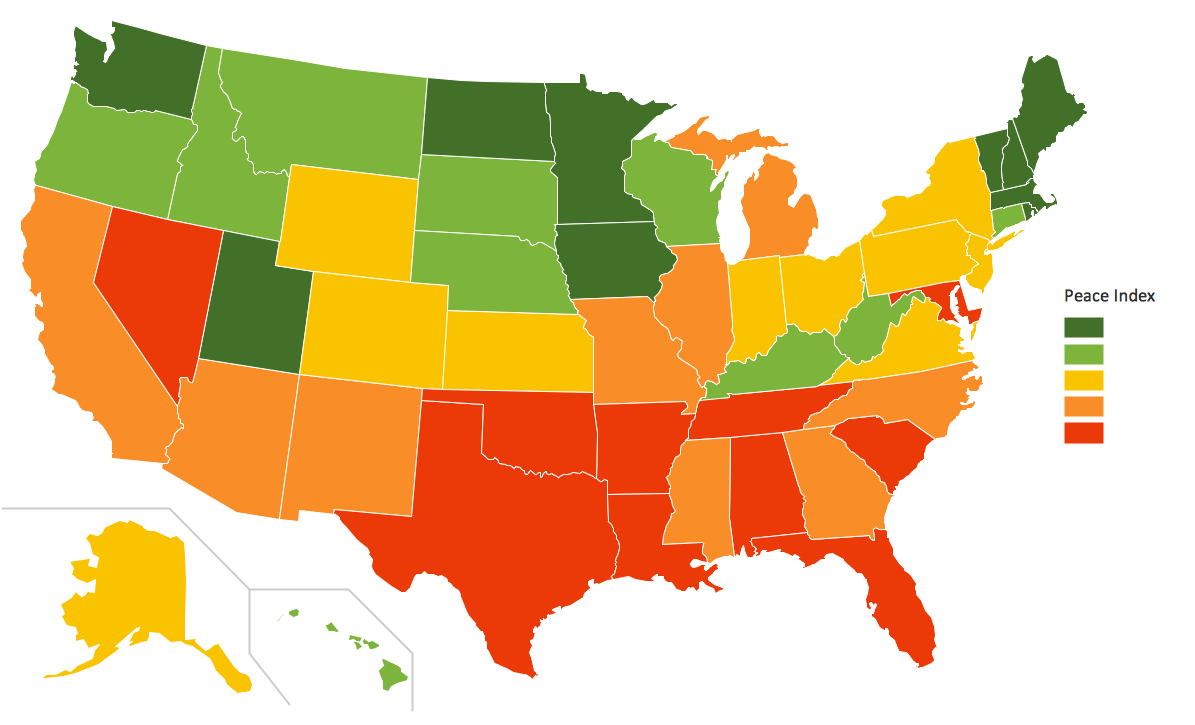 clipart map of united states of america - photo #21