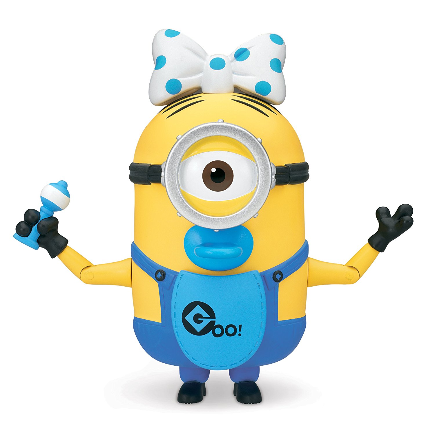 Amazon.com: Despicable Me 2 Build-A-Minion Baby Carl Deluxe Action ...