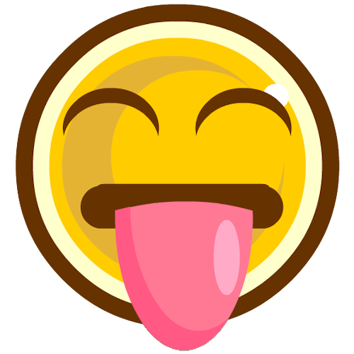 Smiley Tongue Out Clipart