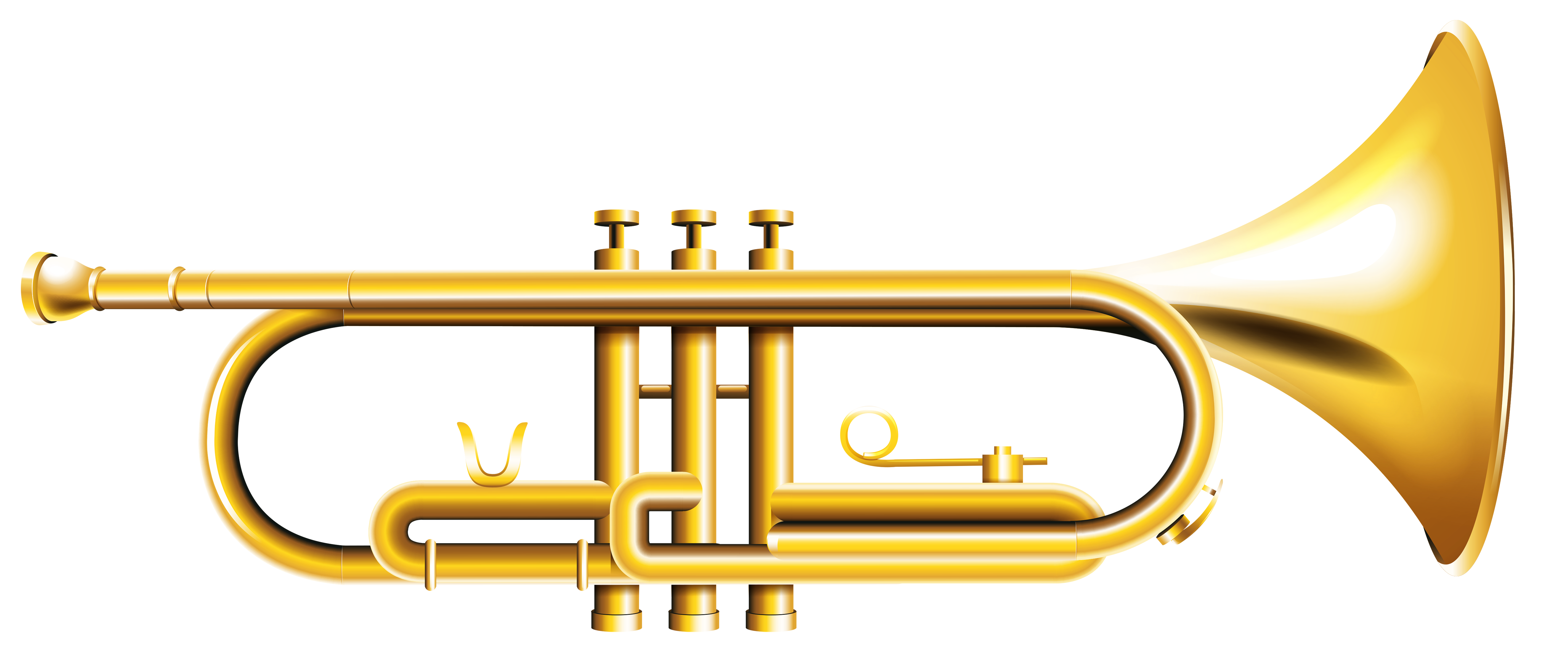 Trumpet Transparent PNG Clipart
