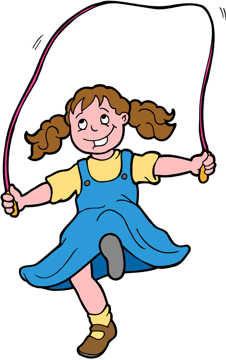 Jump rope clipart
