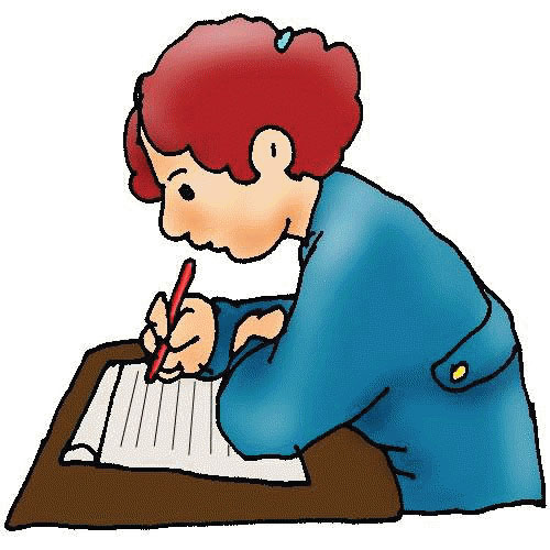 Writing Details Clipart