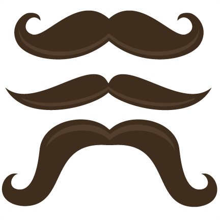 Free Mustache Clipart
