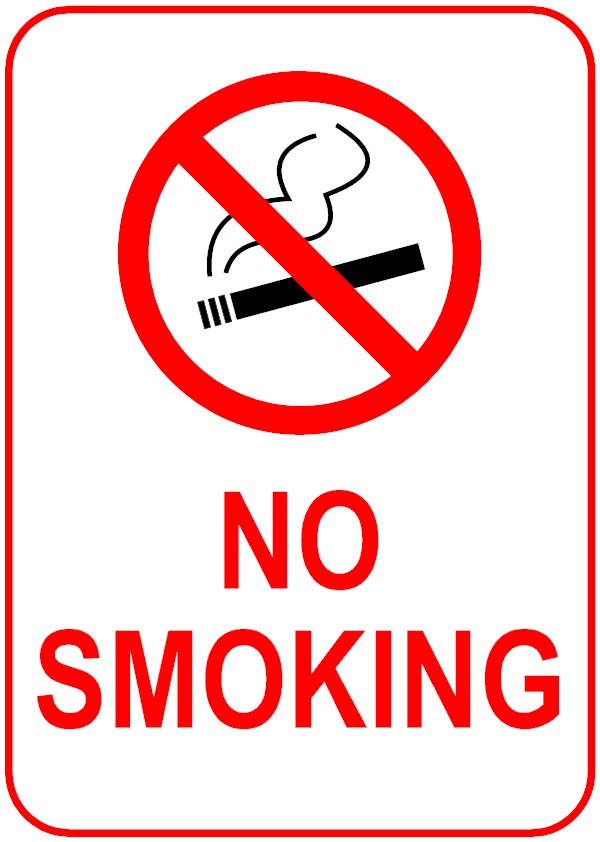 No Smoking Sign Clip Art