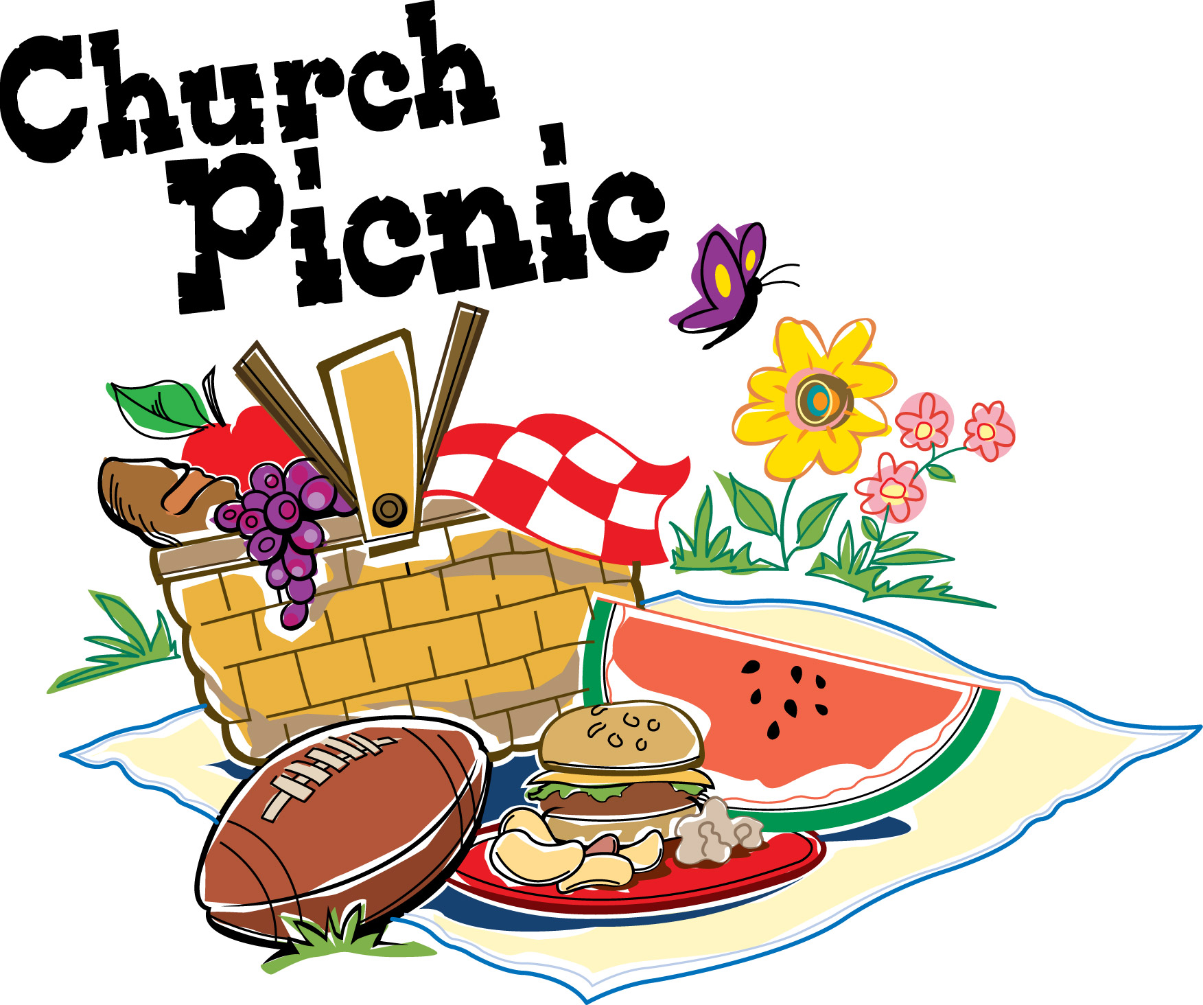 Family Picnic Clipart - Free Clipart Images