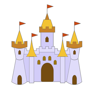 cartoon-castle-3.gif 300×284 pixels | Presley's Castle Madness ...