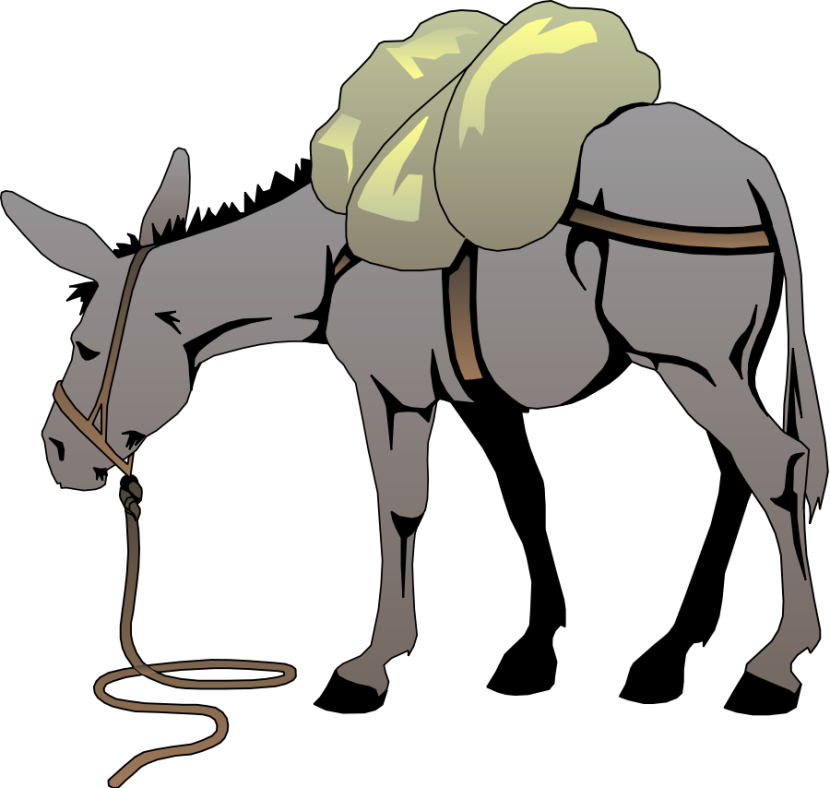 donkey clip art | Hostted