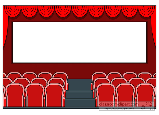 Theatre Clip Art Page Borders - Free Clipart Images