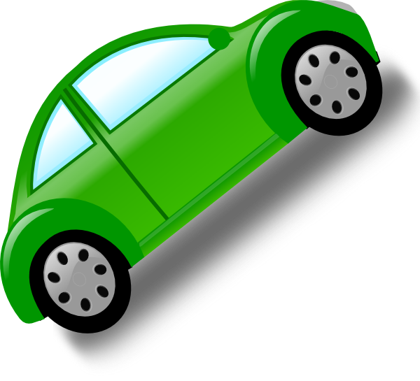 Green Car Clip Art - vector clip art online, royalty ...