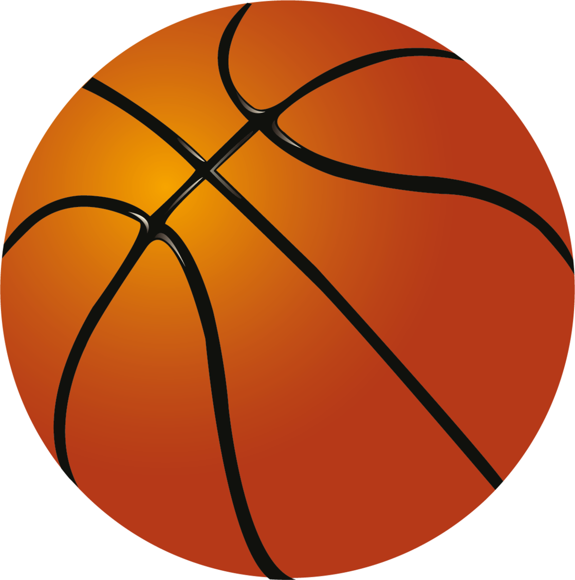 Basketball Ball Black And White Images ClipArt Best