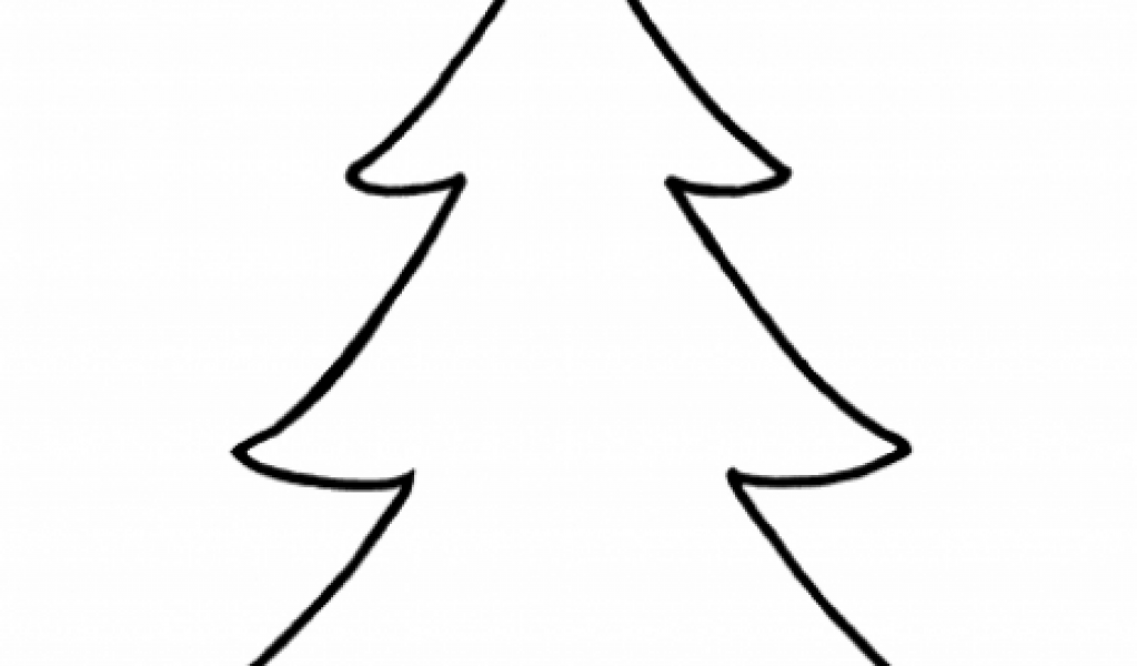 simple christmas tree outline clipart best simple christmas tree outline clipart best