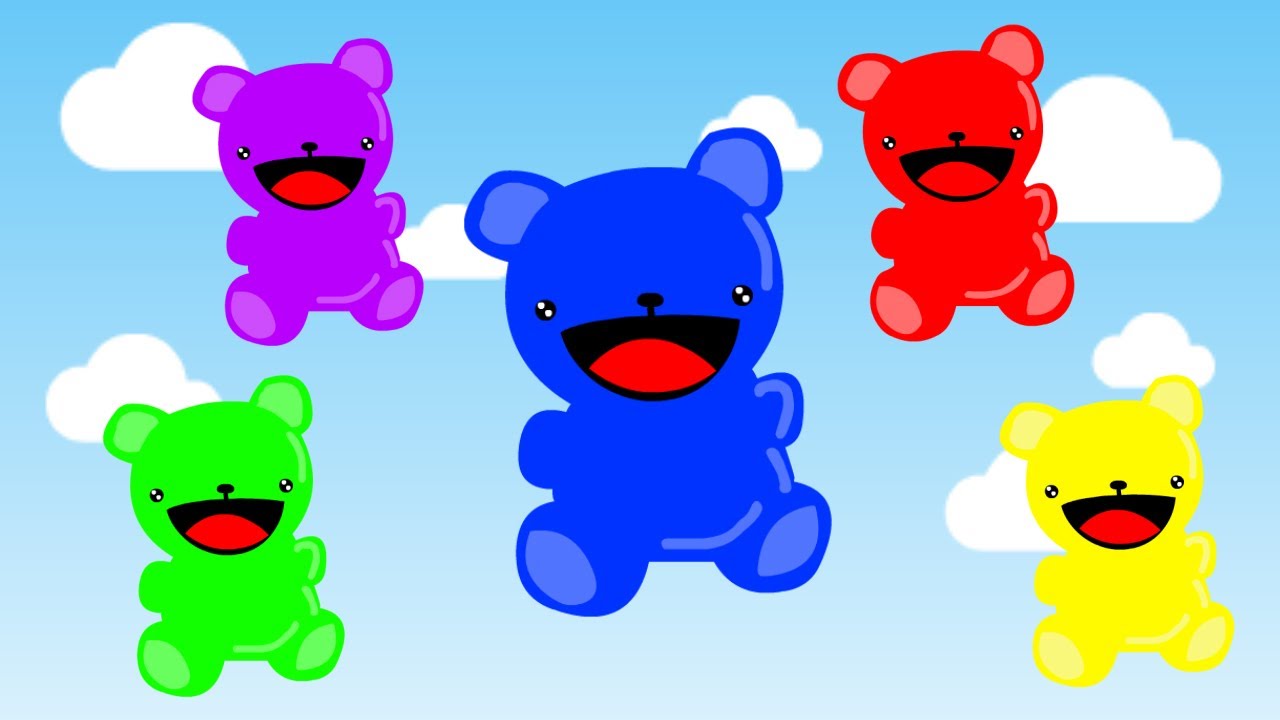 The Gummy Bear Song/Counting Gummies - Baby Songs/Children Nursery ...