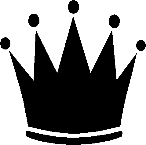 King Crown Silhouette - ClipArt Best