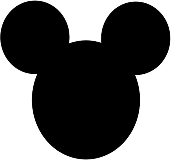 Mickey Mouse Ears Printable Template - Mickey Mouse Ears pattern ...