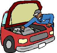 Car mechanic clipart free