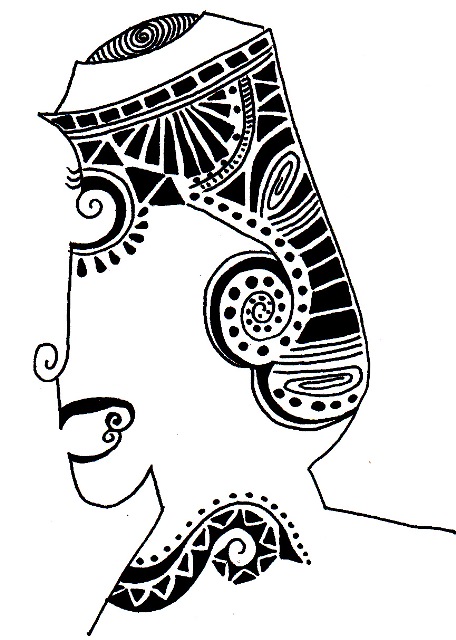 King Tut Doodle | The Doodle Daily