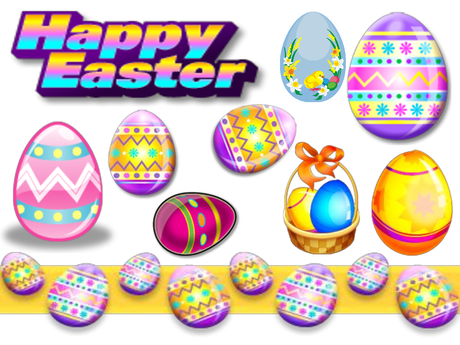 free easter banner clipart - photo #6