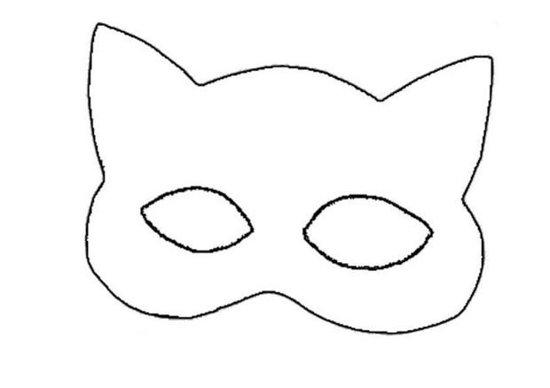 cat mask clipart - photo #2
